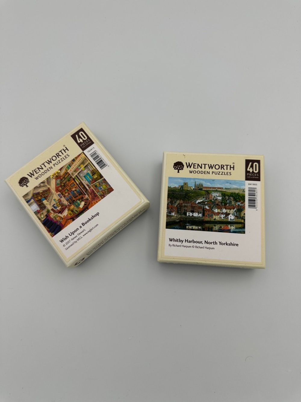 Wentworth Wooden Mini Puzzles Set of 2